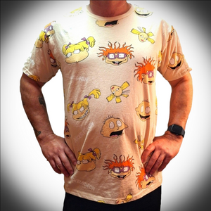 🌟 Vintage Nickelodeon Rugrats Cartoon Graphic Tee 🌟